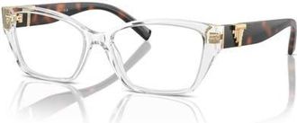 Tiffany & Co. 52mm Rectangle optical glasses in Transparent at Nordstrom