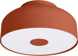 Sollux Lighting L&aacute;mpara de techo ocre rojo acero/pvc