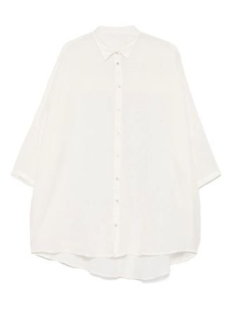 120% Lino linen shirt - women - Linen/Flax - S - Neutrals