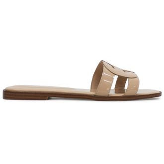 Cole Haan Chrisee Leather Womens Comfort Sandals - Porcelain Patent - Size:UK 4.5