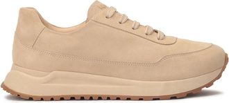 Kazar Damesu&egrave;de sneakers - Dames - Sneakers - Beige - 39 EU - Su&egrave;de - Schoenen