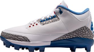 Nike Jordan Mens 3 Mid Retro MCS True Blue