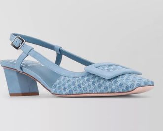 Roger Vivier lacquered slingback pumps