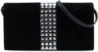 Gucci Pre-owned Vintage Schoudertas - Dames - Vintage Clutch - Zwart - ONE Size - Leer - Vintage