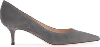 Gianvito Rossi Pumps in pelle 55mm - Grigio