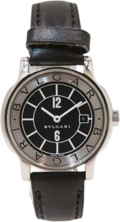 Bulgari Pre-owned Watches, female, Black, Size: ONE SIZE Pre-owned Vintage Watch