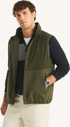 Nautica Mens Packable Softshell Performance Vest