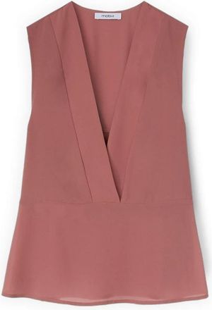 Motivi Sleeveless Tops - Dames - Tops zonder mouwen - Roze - 2XS - Tops