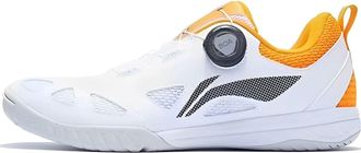 Li-Ning Mage Pro Table Tennis Shoes White Orange APTT001-2