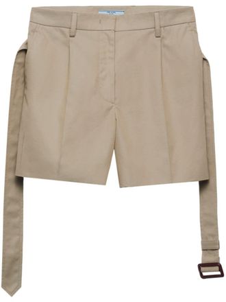 【送料&関税込】Prada Beige Cotton Bermuda Shorts Prada Tailored Bermuda Shorts | Harrods UK