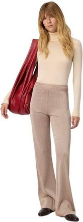 Missoni Straight Long Pants In Lam&eacute; in Pink Lam&eacute; at Nordstrom, Size 40 It