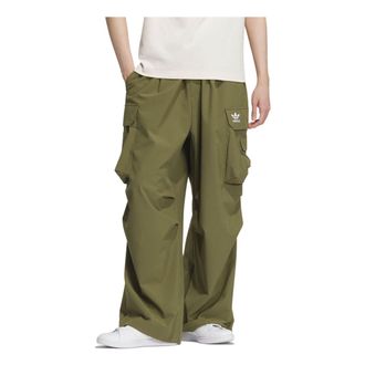 adidas Original Cargo Pants Asia Sizing Green IY9496