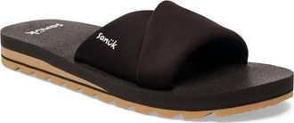 Sanuk Yoga Slide Sandal in Black at Nordstrom, Size 11