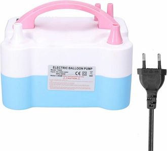 OEM Bomba De Aire El&eacute;ctrica De 600 W, Bomba De Aire El&eacute;ctrica Para Globos, Boquillas Dobles, Bomba El&eacute;ctrica Dom&eacute;stica Port&aacute;til, Herramienta De Inflado Pa