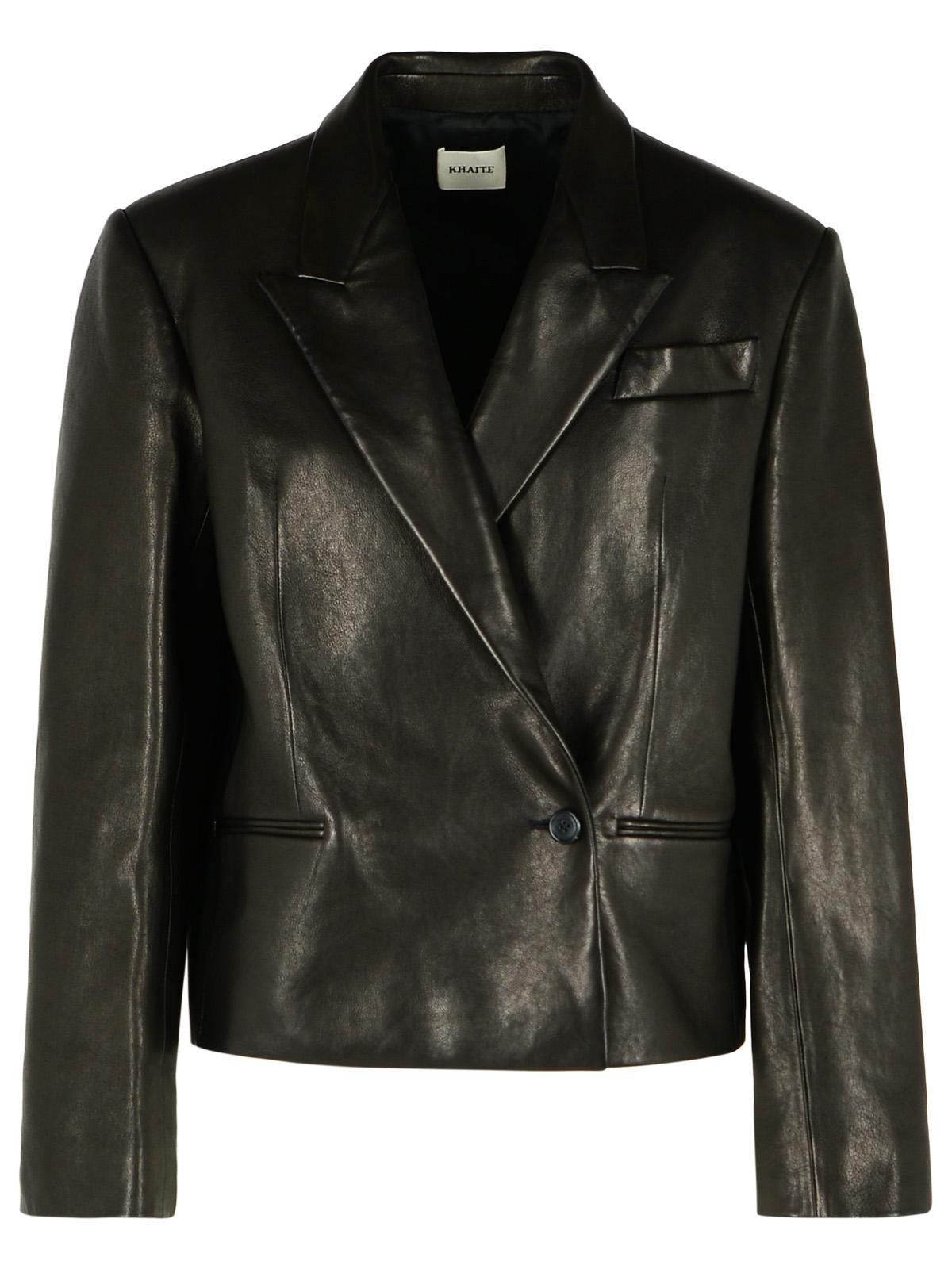 Khaite: Black Leather Jackets now up to −70% | Stylight