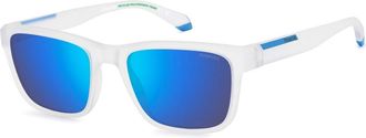 Polaroid PLD 2174/S Polarized 2M4/5X Mens Sunglasses White Size 54