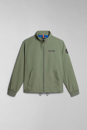 Napapijri Mens Agard 4 Jkt Green Lichen - Khaki Polyamide - Size Medium