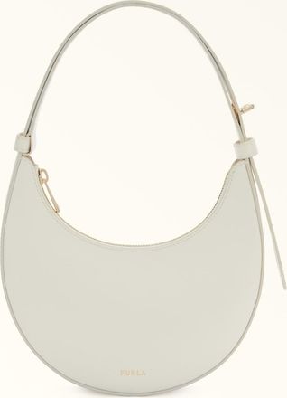 Furla Delizia Borsa Mini Xl Panna Bianco Pelle Di Vitello Morbida Donna