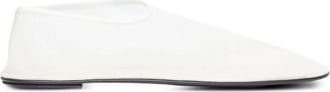 The Row sock-style mesh ballet flats - women - Mesh - 38 - White