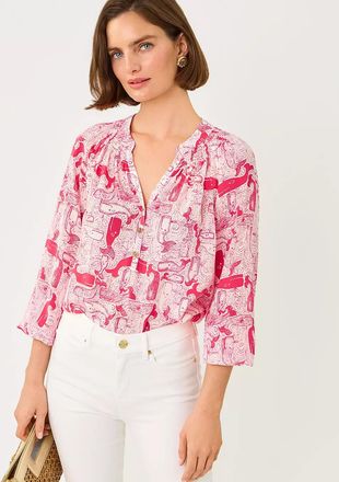 Lilly Pulitzer Elsa Silk Top