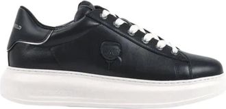 Karl Lagerfeld Kapri NFT Sneakers - Heren - Sneakers - Zwart - 43 EU - Leer - Schoenen