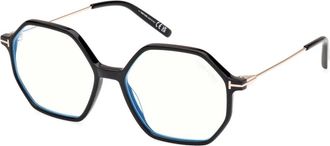 Tom Ford Optical Frame - Dames - Brillen - Zwart - 54 MM - Accessoires