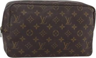 Louis Vuitton Pre-owned Clutches, female, Brown, Size: ONE SIZE Pre-owned Canvas Clutch