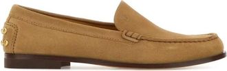 Tod's Suede Leren Loafers - Dames - Loafers - Bruin - 36 EU - Leer - Schoenen
