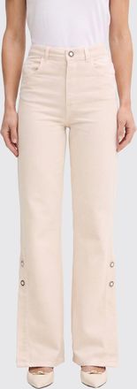 Twinset Jeans flared in denim di cotone