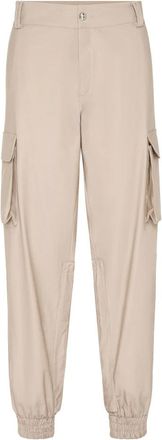 Philipp Plein Lange Cargo Broek - Heren - Slim Fit Broeken - Beige - 2XL - Katoen - Broeken