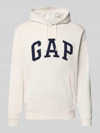 GAP Hoodie mit K&auml;ngurutasche in Offwhite, Gr&ouml;&szlig;e XXL