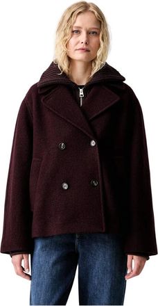 Marc O'Polo Peacoat doppiopetto - - Jackets - Donna - Marrone - M