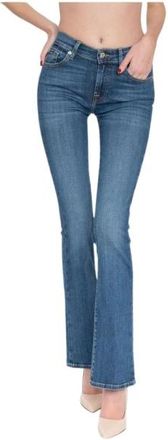 7 For All Mankind Dames, Jeans, Blauw, Maat: W27 Katoen