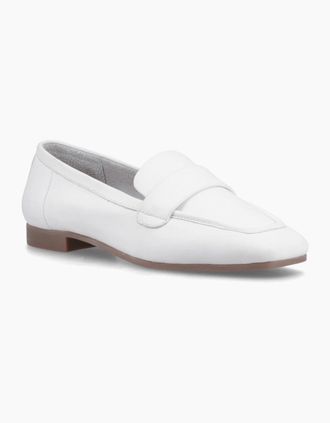 Hush Puppies Womens Sutton Womens Loafers - White - Size: 3