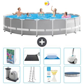Intex Piscina Prism Frame Redonda - 610x132 Cm - 9-piezas S600