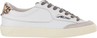 Autry White Medalist Sneakers