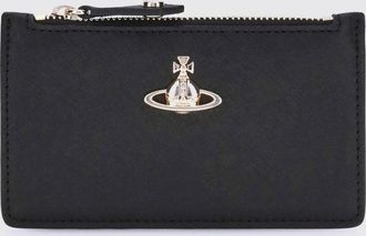 Vivienne Westwood Portacarte in pelle con logo Vivienne Westwood