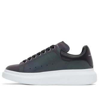 Alexander McQueen Oversized Sneakers Green Purple White 645870W4NR13052