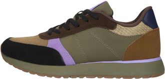 Woden Elegante Multi-Color Lage Sneakers - Dames - Sneakers - Veelkleurig - 37 EU - Su&egrave;de - Schoenen