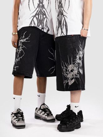 Vitriol Siphon Pantalones Cortos negro