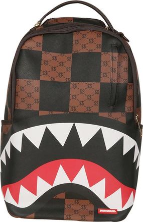 Sprayground Backpacks, male, Multicolor, Size: ONE SIZE Enlarged Check Paris Backpack