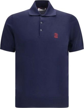 Brunello Cucinelli Uomo, Top, Blu, XL, new