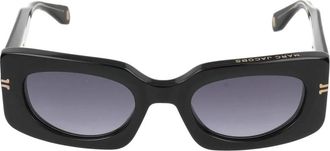 Marc Jacobs Stijlvolle Zonnebril - Dames - Zonnebrillen - Zwart - 50 MM - Accessoires