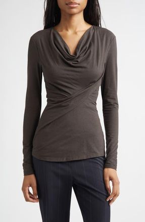 Paloma Wool Junco Cowl Neck Top in Brown at Nordstrom, Size X-Large