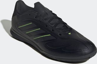 adidas Fussballschuh ADIDAS PERFORMANCE COPA PURE 3 CLUB HALLE, Gr. 40, schwarz (core schwarz, dgh solid grau, lucid lemon), Synthetik, Schuhe Fussballschuh,