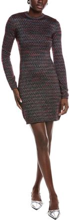 M Missoni Wool-Blend Textured Sweaterdress
