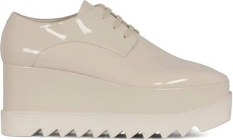 Stella McCartney 80mm Elyse platform oxford shoes - White