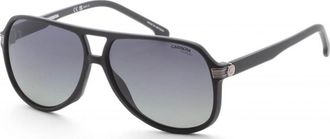 Carrera Womens Unisex 61mm Matte Black Sunglasses CA1045-S-US-003-61 - One Size
