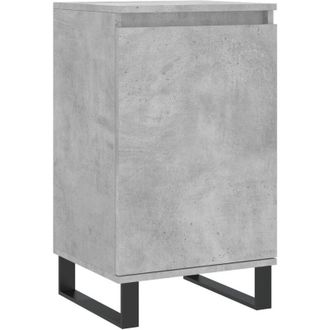 vidaXL Vidaxl - Aparador Madera De Ingenier&iacute;a Gris Hormig&oacute;n 40x35x70 Cm