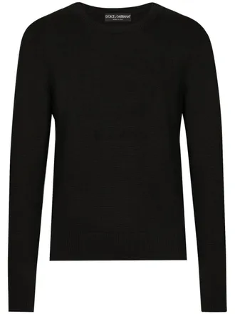 Dolce & Gabbana crew-neck sweater - Black